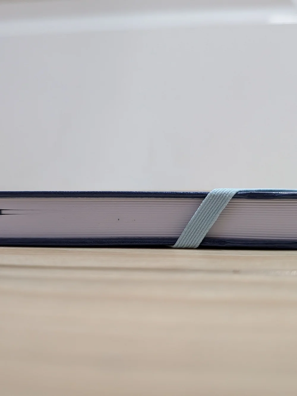 Custom Blue 'Bought Another Notebook' Hardcover Journal with Gold Lettering